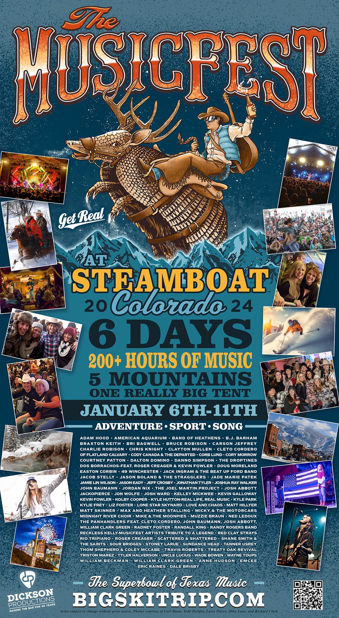 The MusicFest at Steamboat / 6-11, 2024