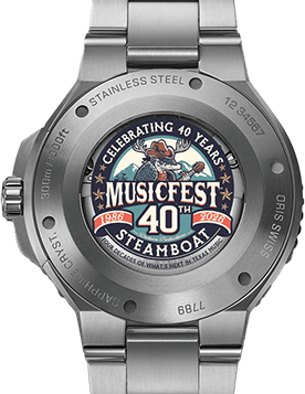 MusicFest 40th Watch Caseback